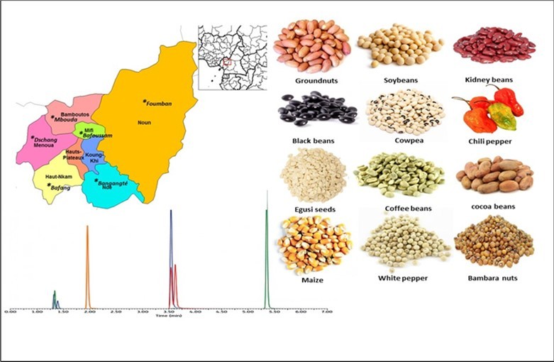 The results of the food items and pesticides that were found on them